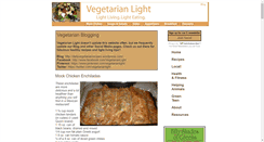 Desktop Screenshot of litevegetarian.com