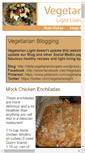 Mobile Screenshot of litevegetarian.com